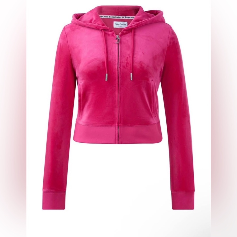 Hot pink velour juicy couture tracksuit